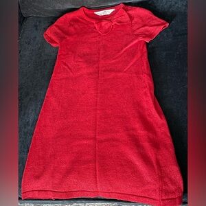 H&M Girls Red Dress Size 6